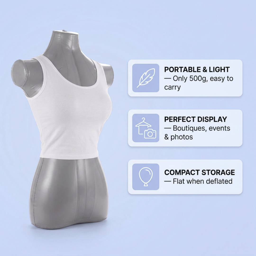 Posture Shop Extra Rigid Inflatable Mannequin