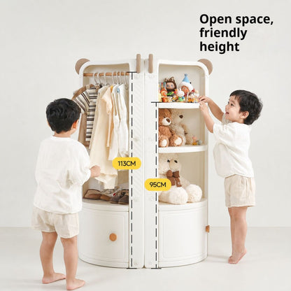 Posture Shop Baby Proof Anti-tip Corner Kids Storage Cabinet