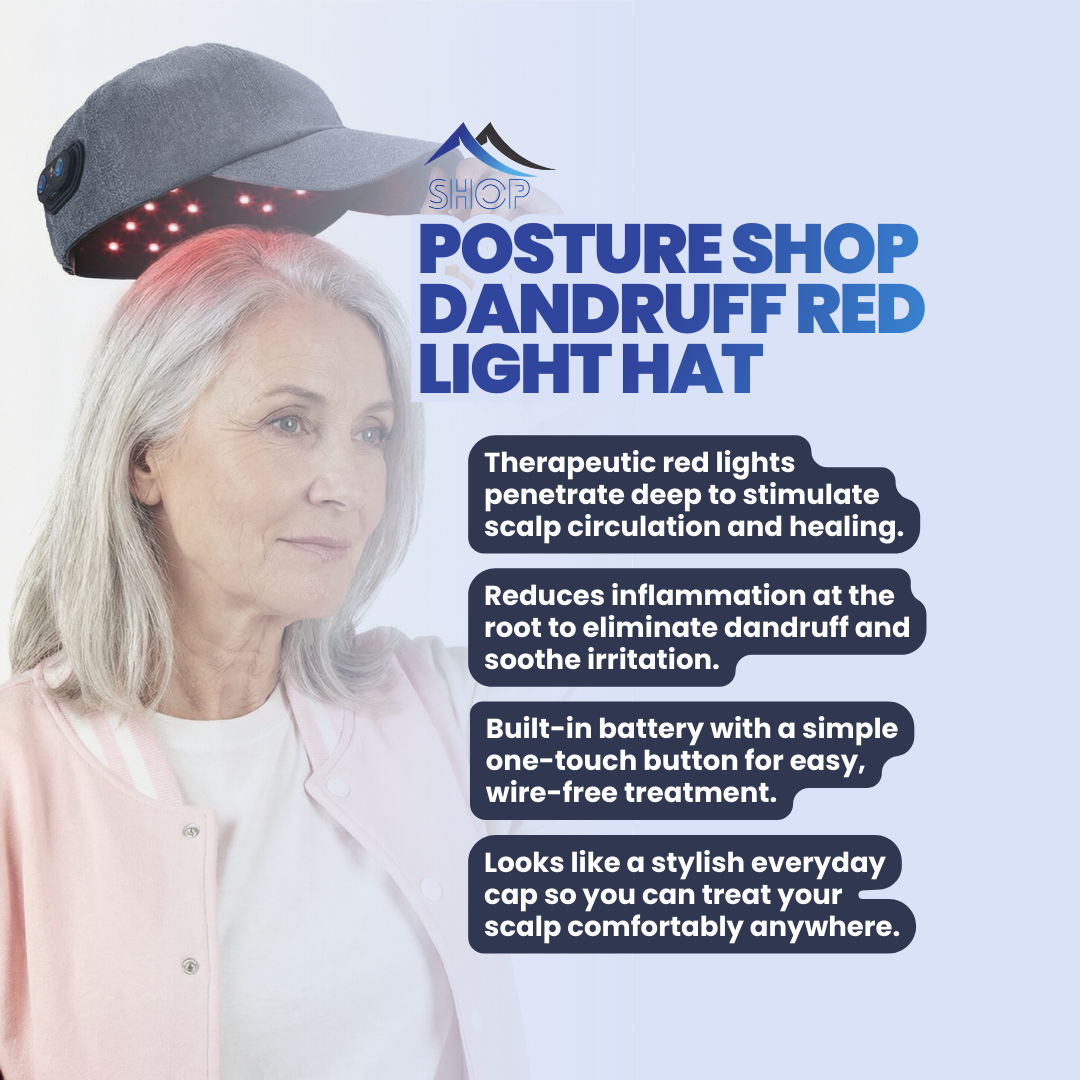Posture Shop Dandruff Red Light Hat