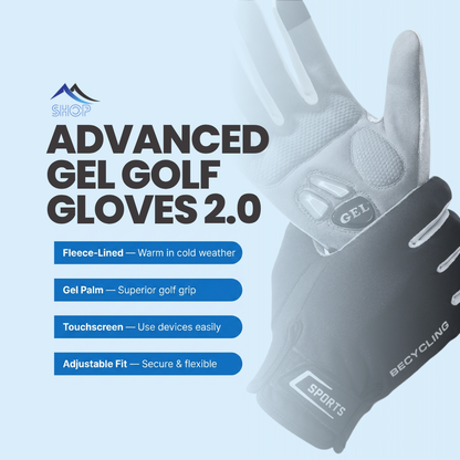 Advanced Gel Golf Gloves 2.0