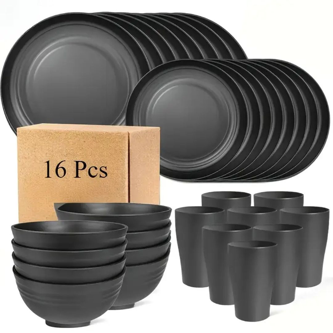 Sensory Friendly Soundless Dinnerware Set