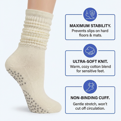 Posture Shop Yoga/Pilates Anti-Slip Grip Socks