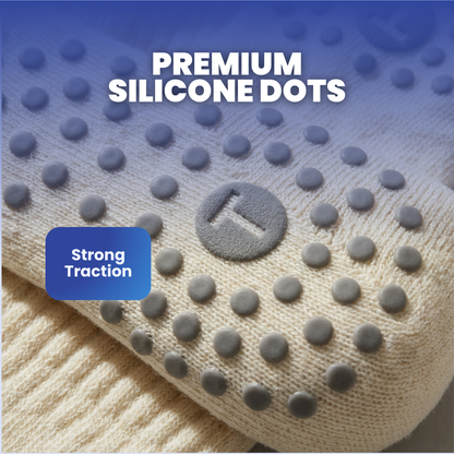 Posture Shop Yoga/Pilates Anti-Slip Grip Socks