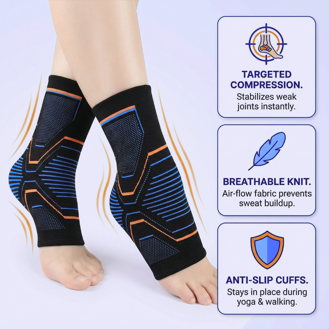 Posture Shop Yoga/Pilates Anti-Slip Ankle Support