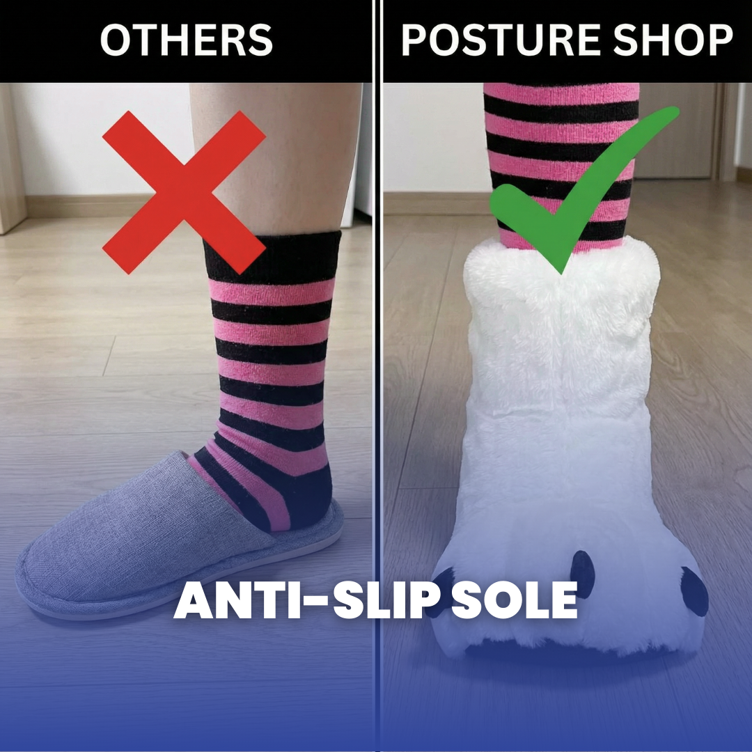 Posture Shop Furry Bear Boots