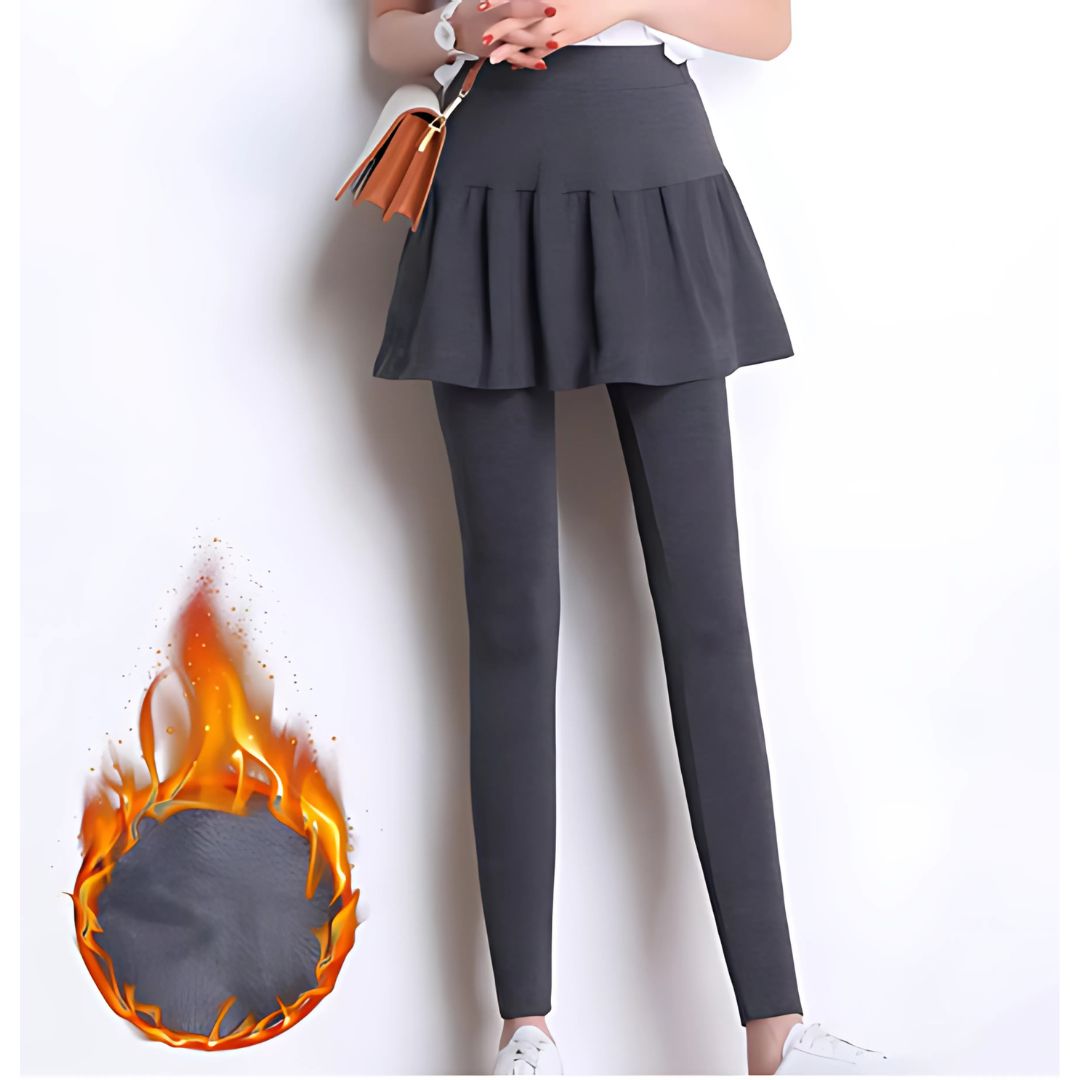 Heated Tennis Skirted Legging