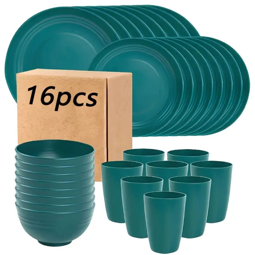 Sensory Friendly Soundless Dinnerware Set