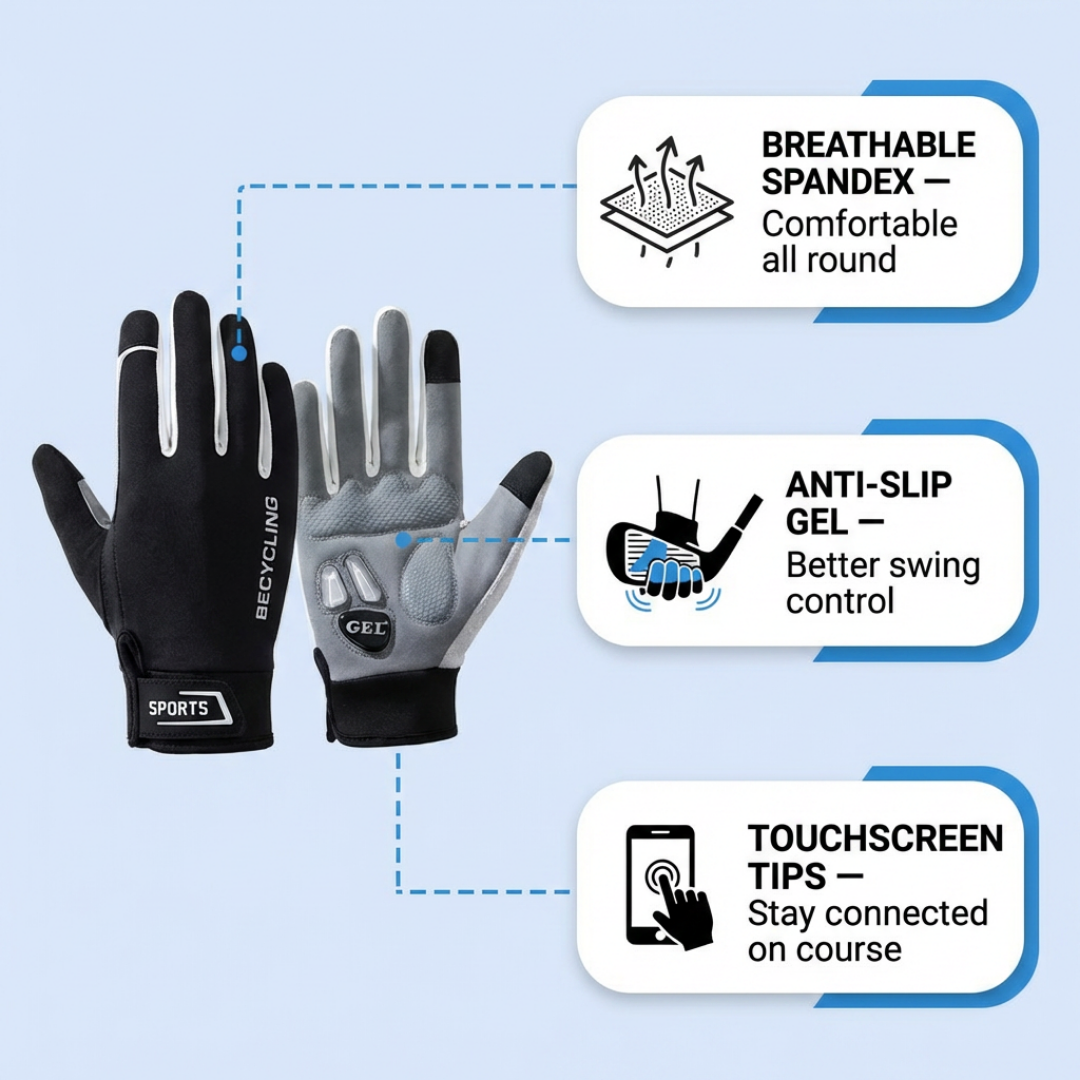 Advanced Gel Golf Gloves 2.0