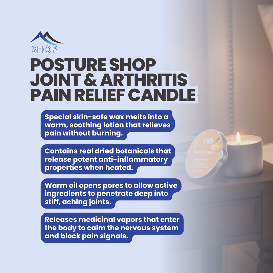 Posture Shop Joint & Arthritis Pain Relief Candle