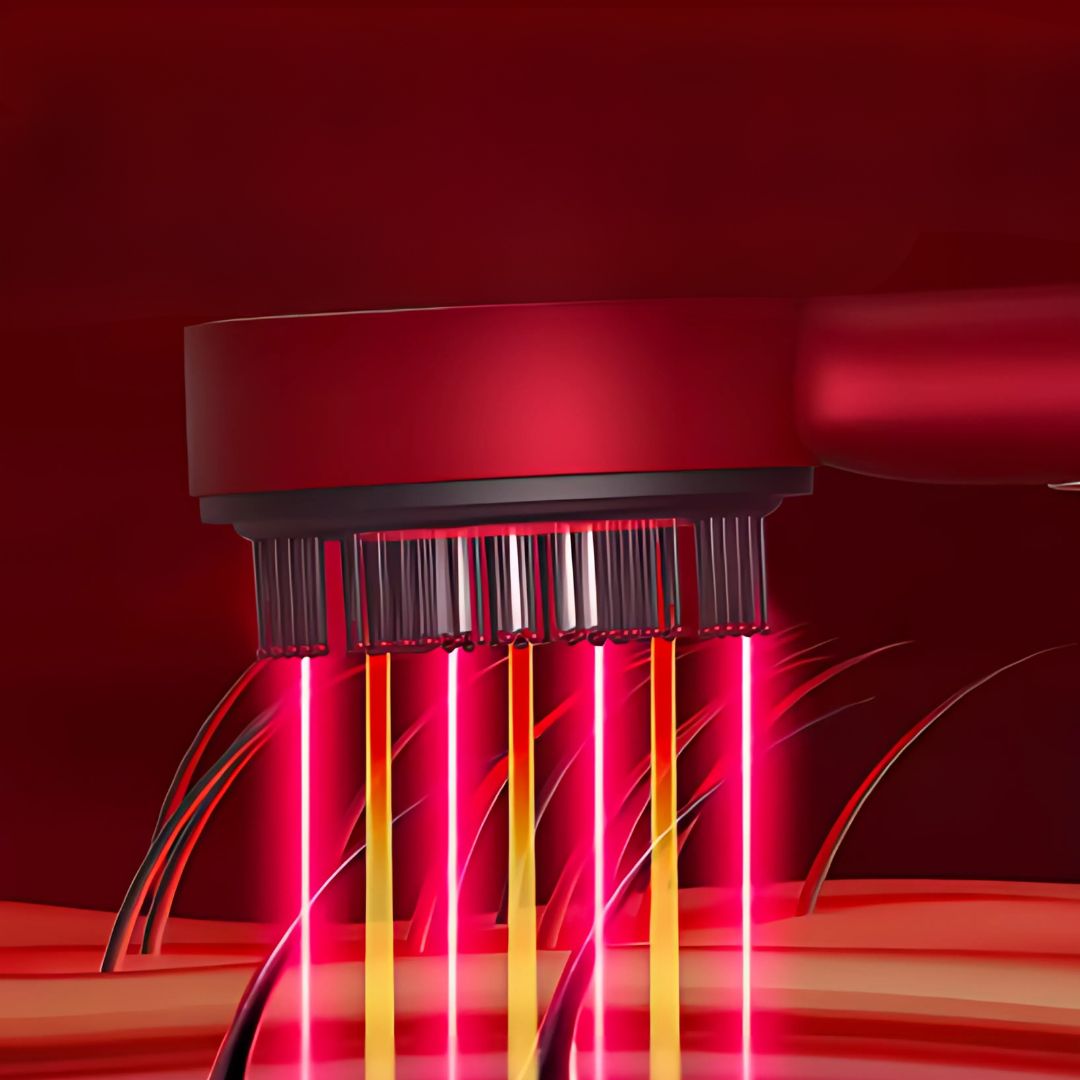 Menopause Essential Oil Red Light Brush