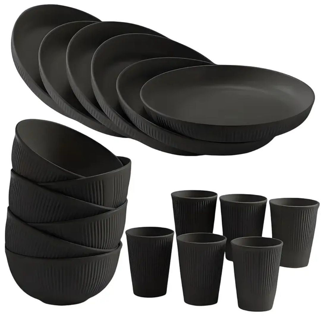 Sensory Friendly Elegant Dinnerware Soundless Set