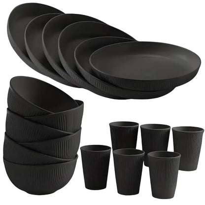 Sensory Friendly Elegant Dinnerware Soundless Set