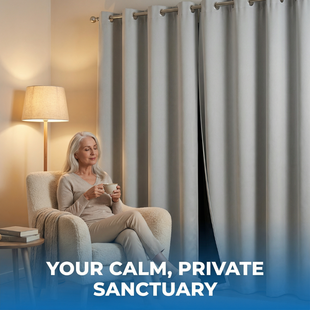 Sensory Friendly Complete Blackout Curtains