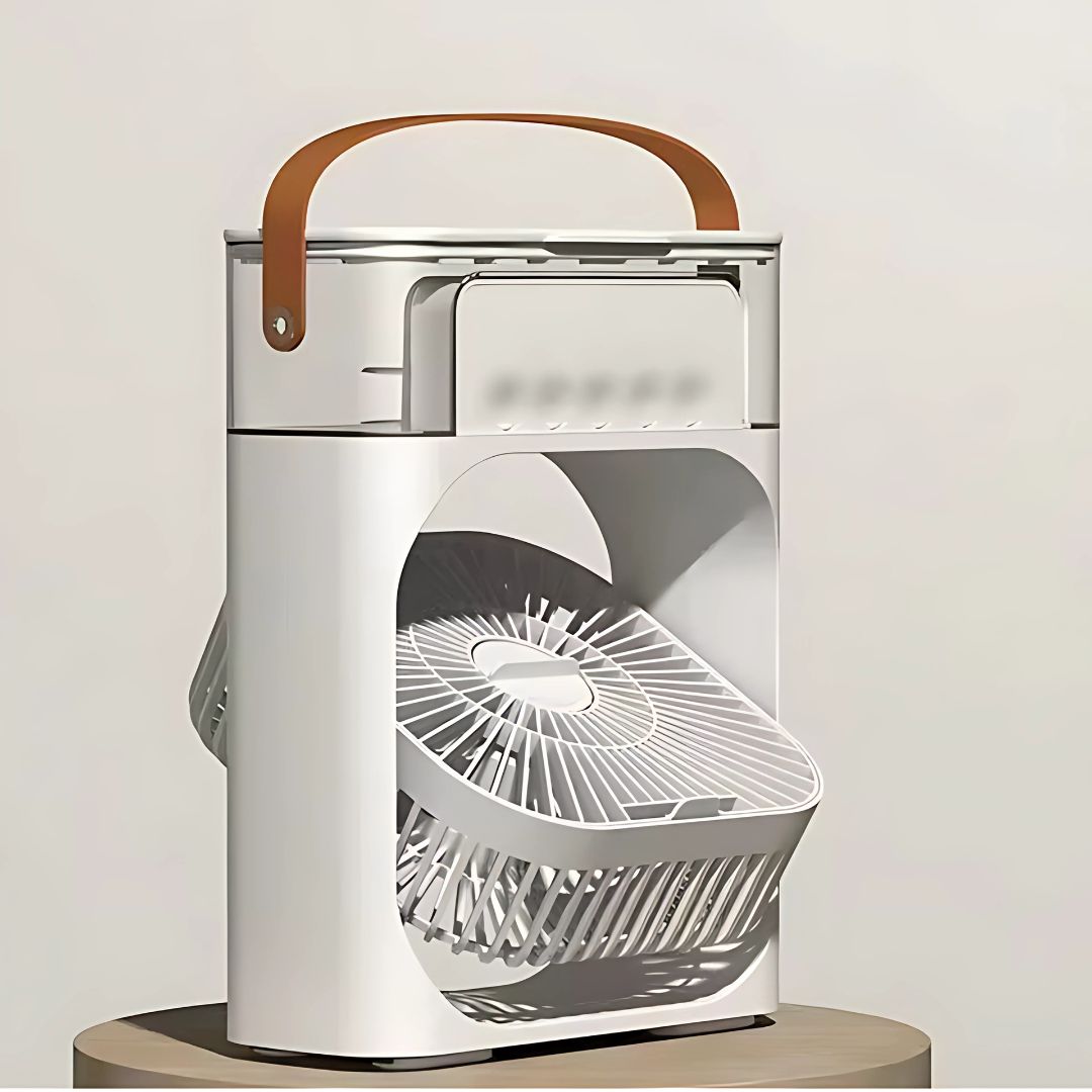 Menopause Bed Side Fan with Mist Spray