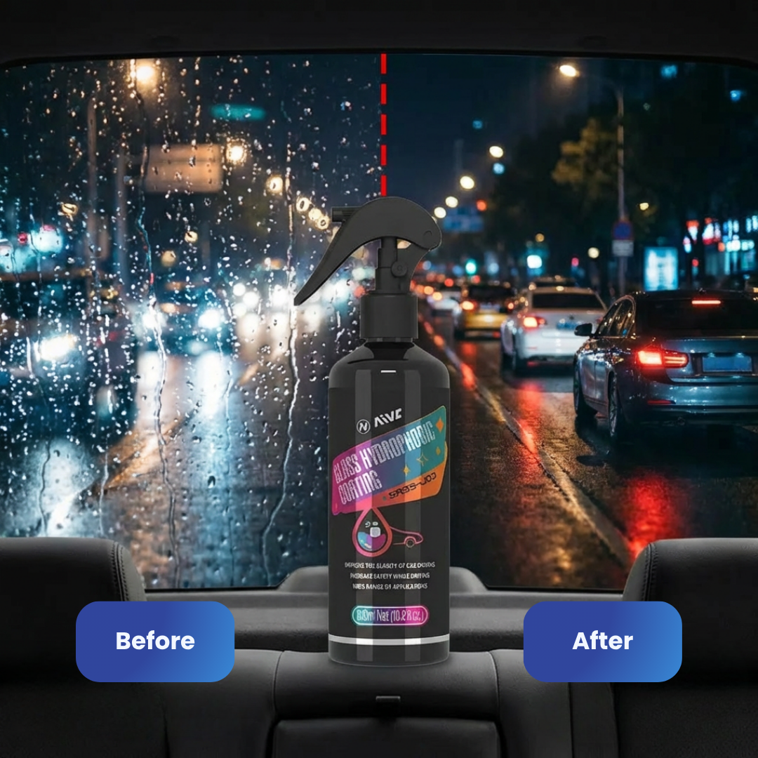 Hydrophobic Rear Windshield Spray
