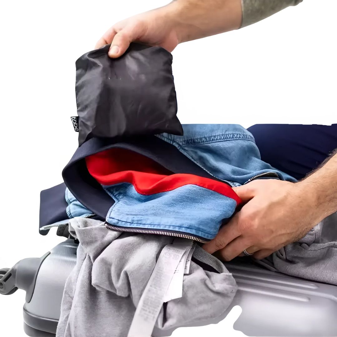Stuffable Clothing Travel Neck Pillowcase
