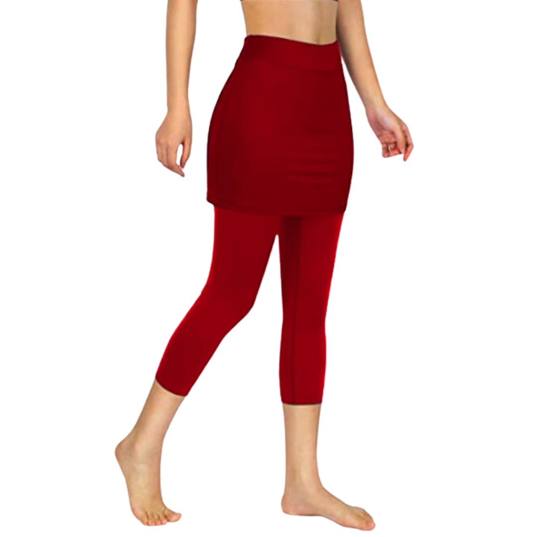 Women Skirted Leggings for Cyclist Player