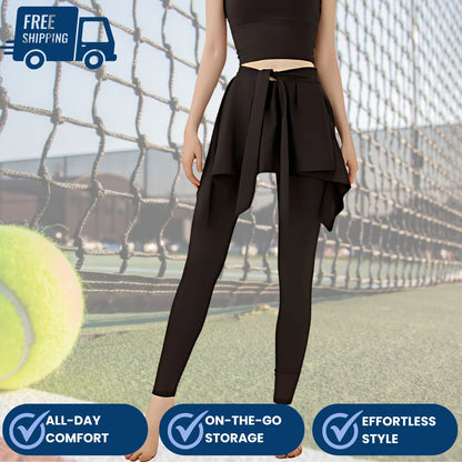 Lace-up Tennis Skirt Legging