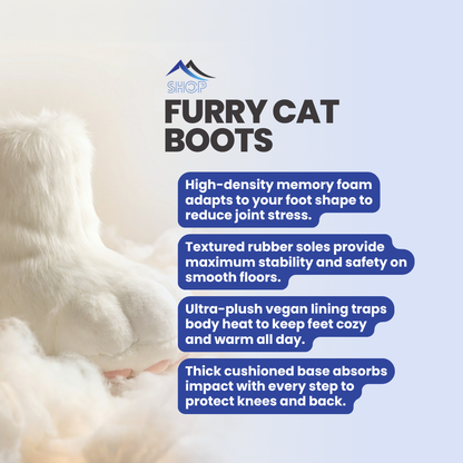 Posture Shop Furry Cat Boots