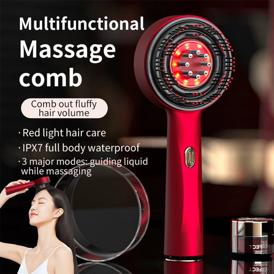 Relaxing Essential Oil Red Light Brush for Children